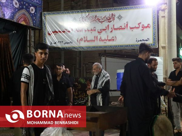 حال و هوای شب ششم محرم در خرمشهر