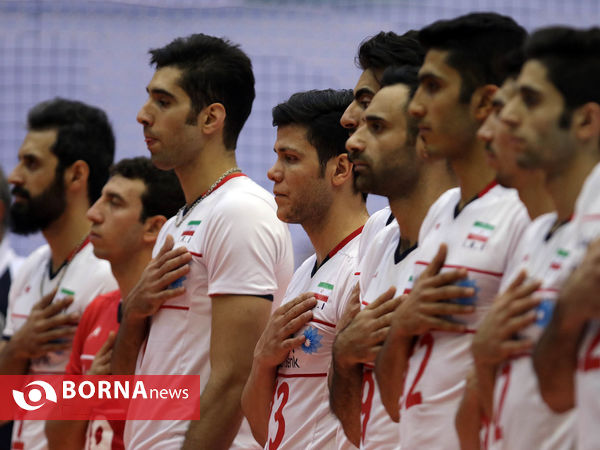دیدار تیم ملی والیبال ایران - روسیه
