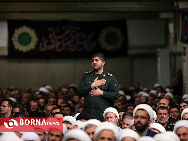 دیدار مجمع عالی فرماندهان سپاه با فرمانده کل قوا