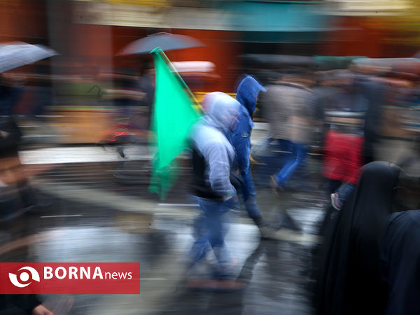 مراسم پیاده روی روز اربعین در تهران