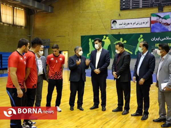 دیدار دکتر حسین کلانتری، استاندار کهگیلویه و بویراحمد و هیات همراه در دفتر علیرضا پاکدل، رئیس فدراسیون هندبال کشور