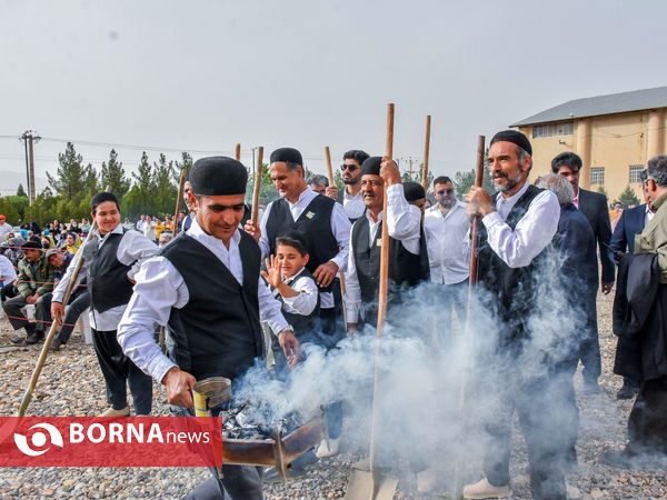 مراسم بیل‌گردانی در «نیم‌ور محلات»