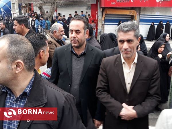 راهپیمایی ۲۲ بهمن - شهرستان قدس