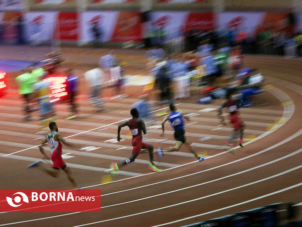 دومین روز از هشتمین دوره مسابقات دوومیدانی داخل سالن آسیا