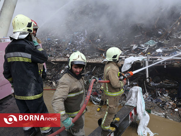 سومین روز حادثه پلاسکو-2