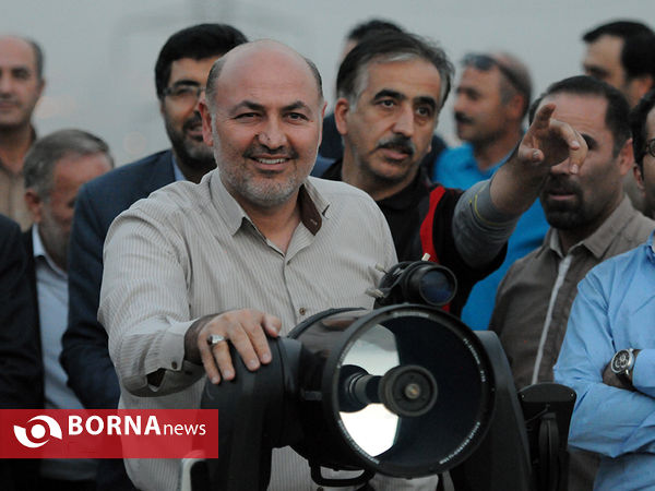 استهلال ماه شوال در غرب تهران