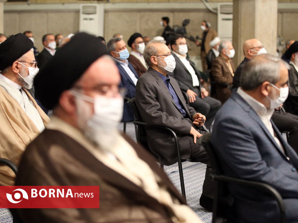 دیدار مسئولان نظام با مقام معظم رهبری