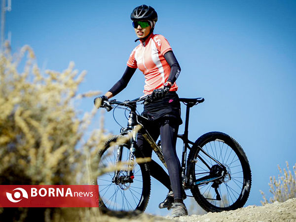 در حاشیه تمرینات دوچرخه سوران کوهستان- پارک چیتگر