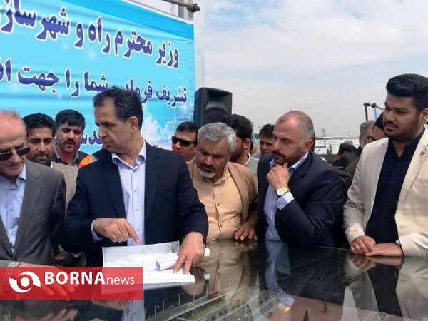 افتتاح پل ورودی غیر همسطح شهرستان قدس