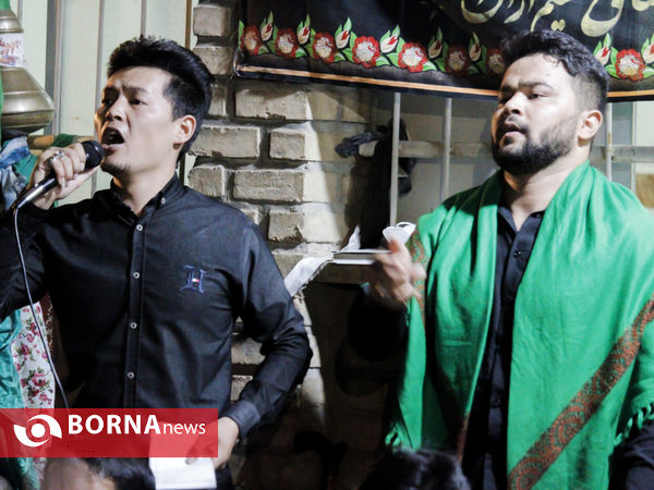 عزاداری شب عاشورای حسینی (ع) مهاجرین افغانی مقیم اراک