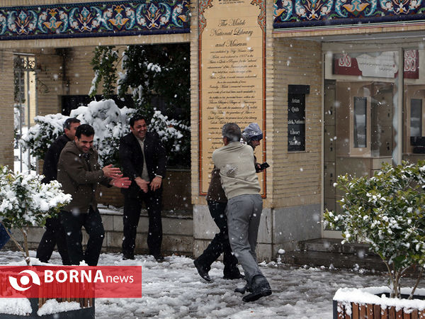 بارش برف در تهران -2