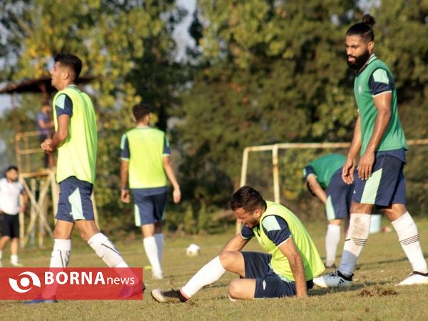 تمرینات تیم فوتبال ملوان بندرانزلی