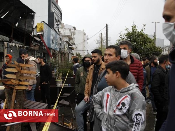 اتش سوزی لاهیجان