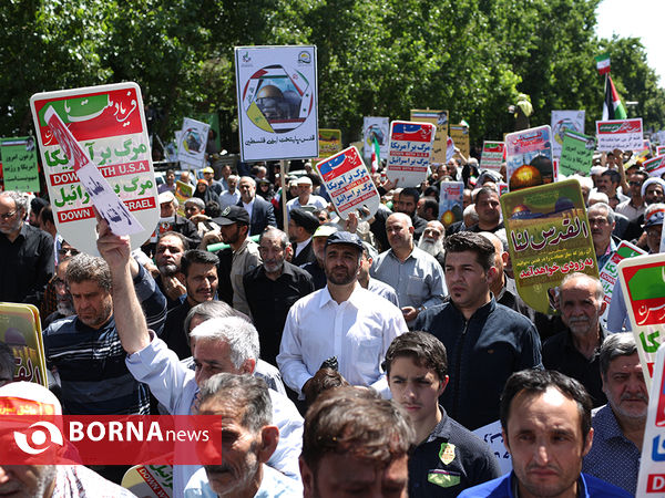 راهپیمایی روز جهانی قدس در تهران- ۴