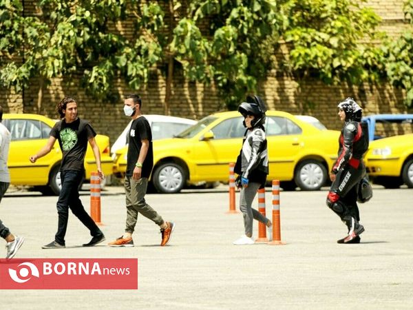 همایش  موتوسواران حرفه ایی- غرب تهران