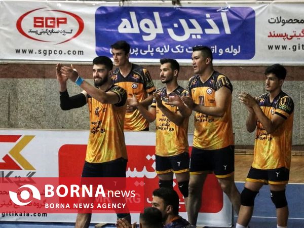 هفته هشتم لیگ برتر والیبال؛دیدار تیم‌های گیتی پسند و شهرداری گنبد