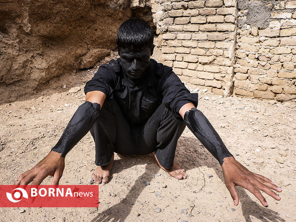 تعزیه کاروان ورود به کربلا در نوش آباد کاشان