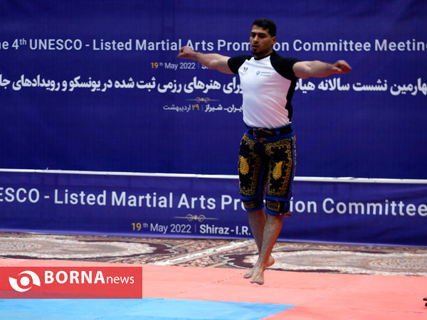 اختتامیه چهارمین نشست سالانه هیات رئیسه کمیته هنرهای رزمی یونسکو در شیراز