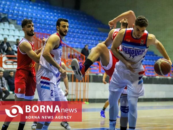 دیدار تیم های بسکتبال نبوغ - توفارقان