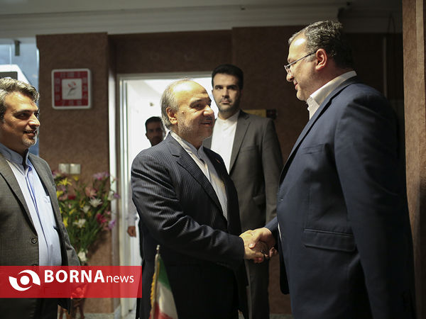 حضور وزیر ورزش و جوانان در خبرگزاری برنا