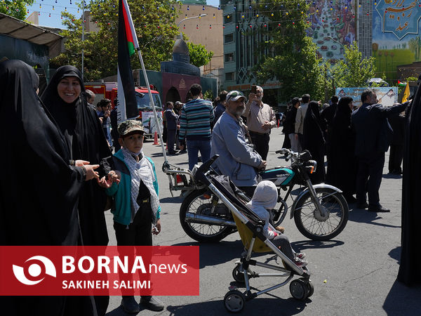 راهپیمایی روز جهانی قدس در تهران - ۳