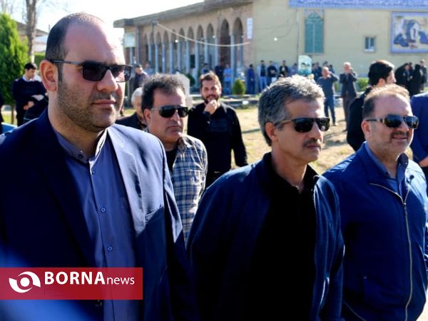 آیین تشییع پیکر مادر مرحومه افشین ناظمی