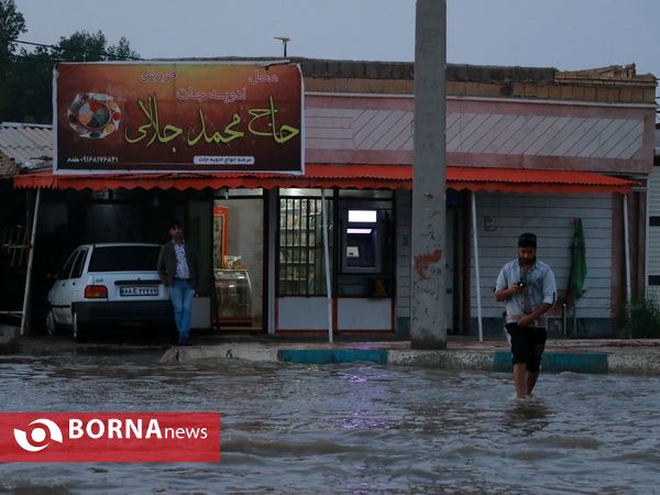 آبادان سه روز بعد از بارندگی