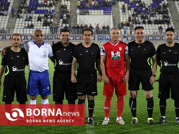 در حاشیه دیدار دوستانه پیشکسوتان تیم ملی _ پیشکسوتان ملوان