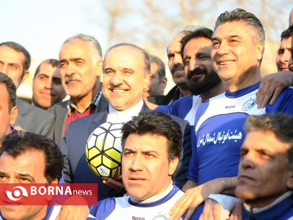 بهره برداری ورزشگاه فوتبال رسالت(دیهیم) تهران