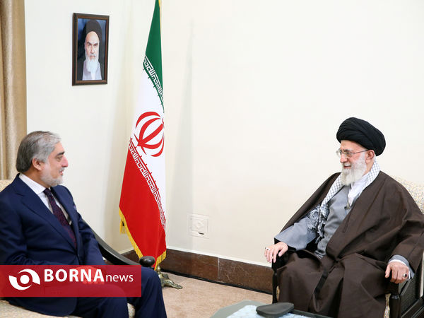 دیدار رییس اجرایی دولت افغانستان و هیات همراه با رهبر انقلاب