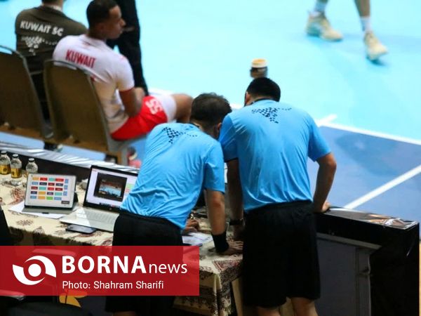 دیدار تیم های هندبال الکویت کویت - سپاهان