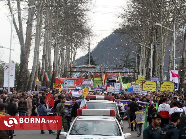 راهپیمایی روز 22 بهمن- شهرستان لاهیجان