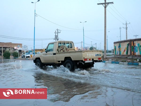 آبادان سه روز بعد از بارندگی