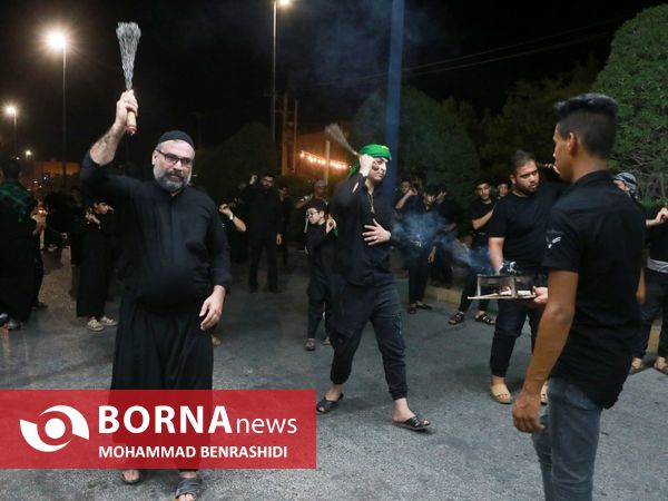 حال و هوای شب ششم محرم در خرمشهر