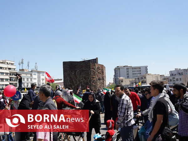 راهپیمایی روز جهانی قدس در تهران