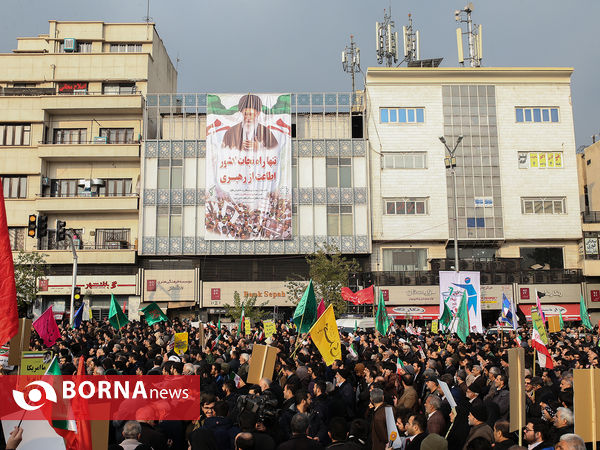 تجمع «دفاع از اقتدار و امنیت» در تهران