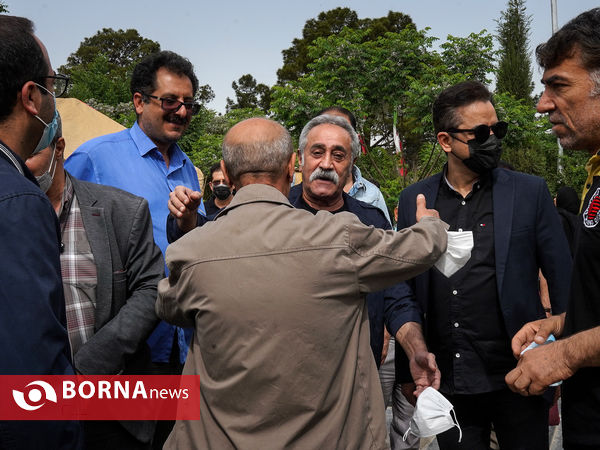 تشییع و خاکسپاری پیکر شهلا ناظریان