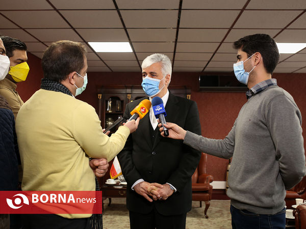دیدار سفیر لهستان با وزیر ورزش و جوانان