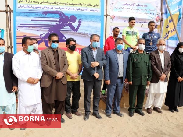 مسابقات دو صحرانوردی کشور در چابهار