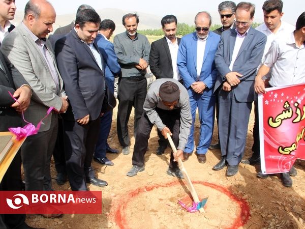 کلنگ زنی کمپ رهبران جوان جهان اسلام-سپیدان