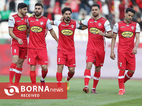 دیدار تیم های فوتبال پرسپولیس - نفت مسجدسلیمان