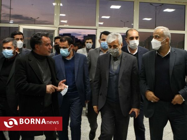 بازدید وزیر ورزش و جوانان از اماکن ورزشی شهرستان اسلامشهر