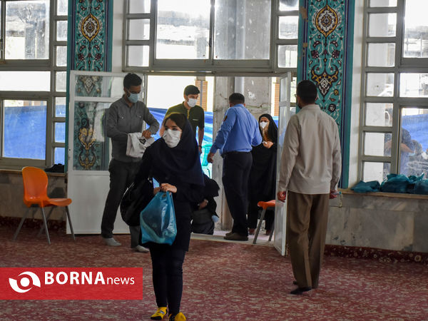 بزرگترین مرکز واکسیناسیون در مصلی بیت المقدس اراک