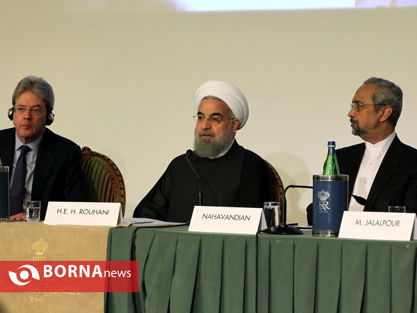رییس جمهوری در نشست تجاری ایران و ایتالیا