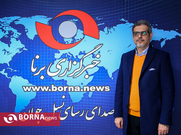حضور آرمین زارعیان در خبرگزاری برنا