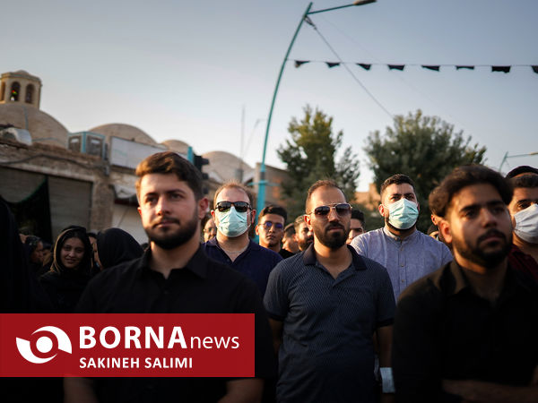 اجتماع دسته های عزاداری در امیر چقماق یزد