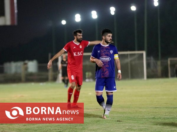 دیدار تیم های فوتبال داماش گیلان _ فولاد نوین اهواز