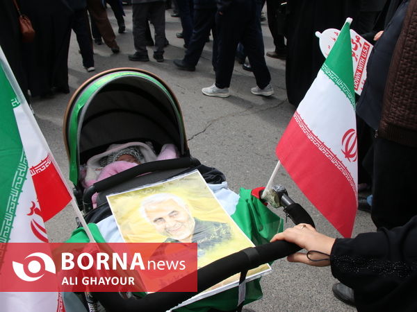 راهپیمایی روز قدس - ارومیه 