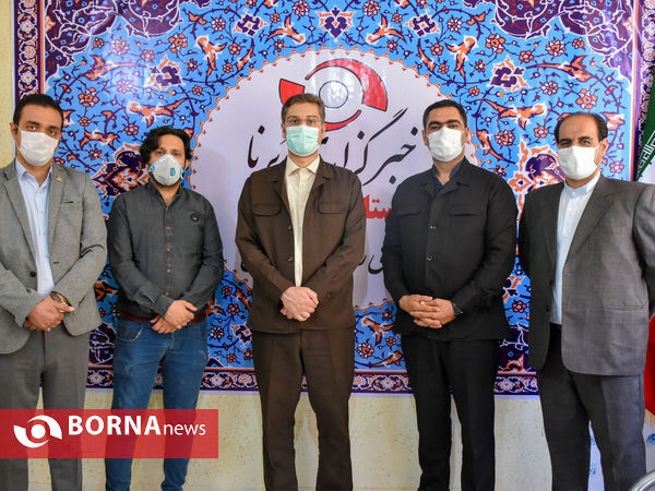 بازدید مدیرکل ورزش و جوانان از دفتر خبرگزاری برنا در استان مرکزی