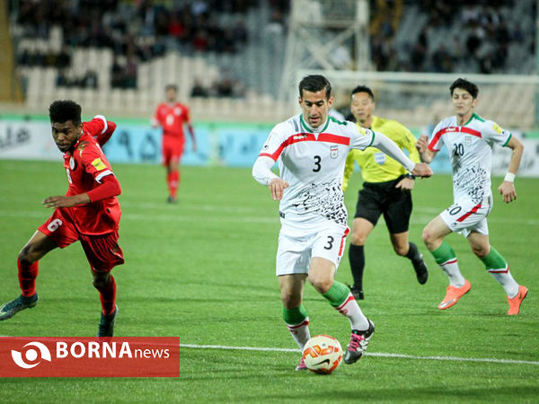 دیدار تیم های ملی ایران و عمان